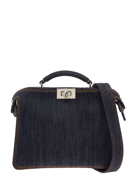 fendi peekaboo cut petite|fendi denim peekaboo.